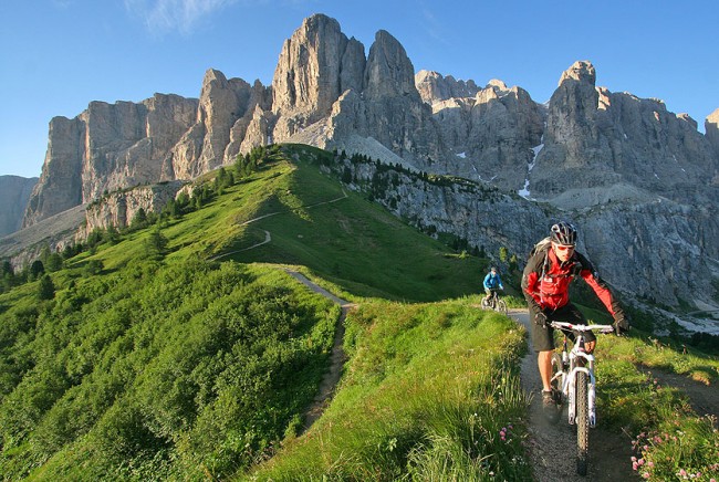 Nyáron kerékpárosok használhatják az olasz sípályákat