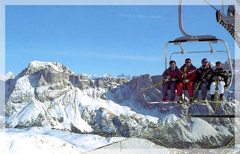 A Dolomitok téli kínálata