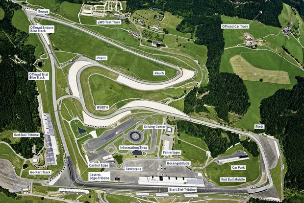 Látványos animáción a Red Bull Ring