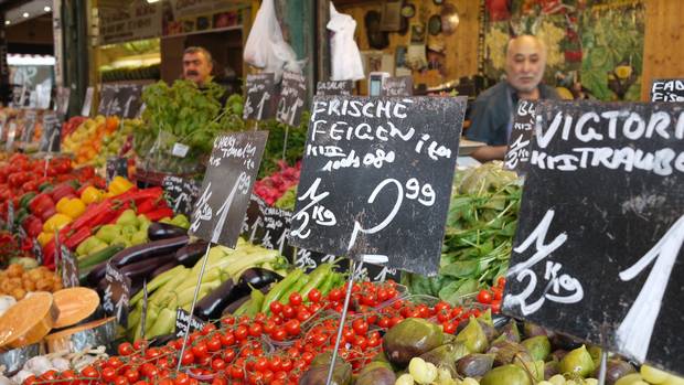 Bio-sarokkal újult meg a Naschmarkt