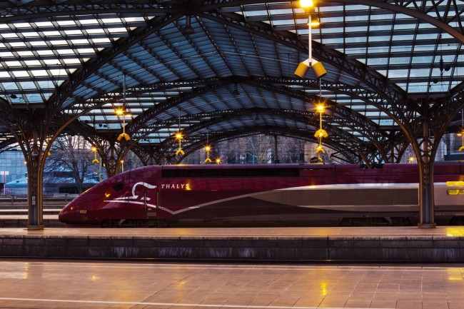 Biztonsági kapuk a Thalys utasainak