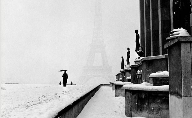 Ez a leghíresebb téli kép Párizsról