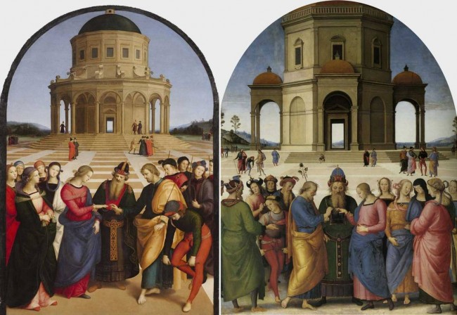Perugino és Raffaello furcsa találkozása Milánóban