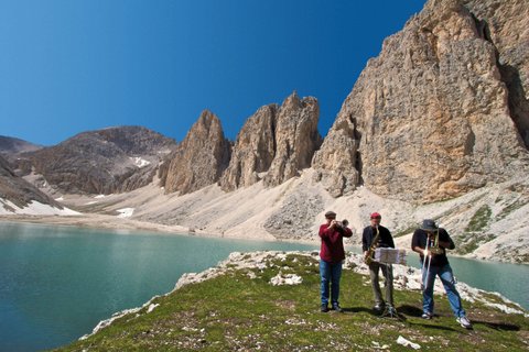 Így muzsikálnak a Dolomitok