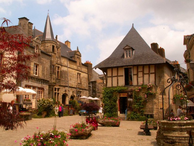 Virágos breton város a legszebb Franciaországban