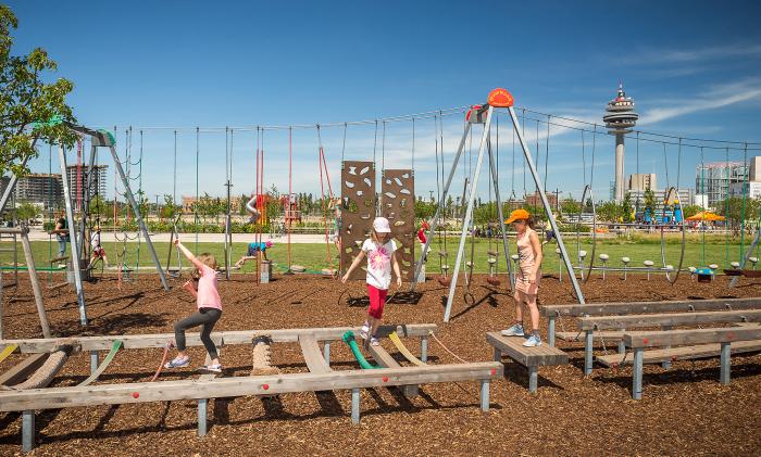 Hatalmas pihenőpark nyílt Bécsben