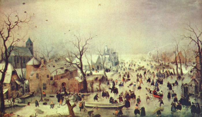 A kis jégkorszak leghíresebb festménye életre kelt