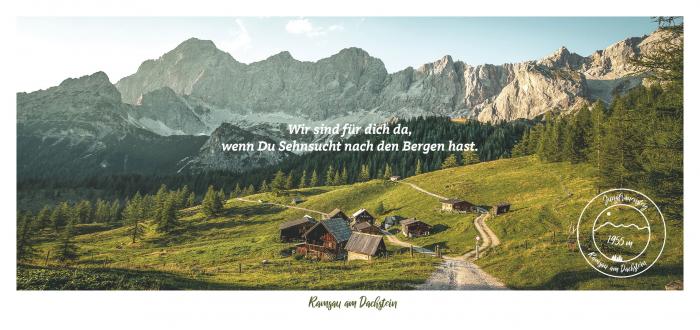 Az Alpok egyik csúcsáról még nosztalgia képeslapot is lehet küldeni
