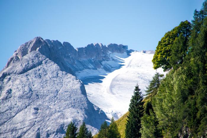 A Marmolada gleccser 15 év múlva el fog tünni