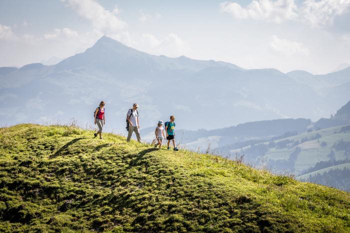 Kitzbüheli Alpok: Az első hosszútávú túraútvonal az egész család számára