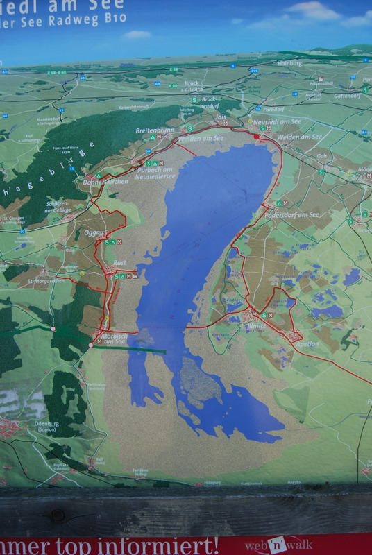 fertő tó ausztria térkép Biciklivel a Fertő tó körül   Hetedhétország fertő tó ausztria térkép